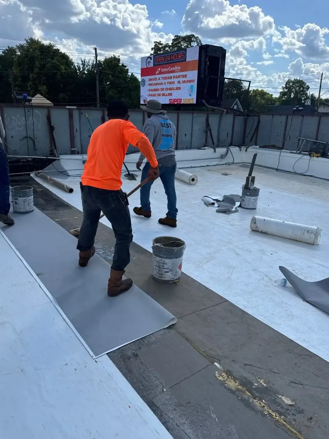 Commercial Roofing in Rushville